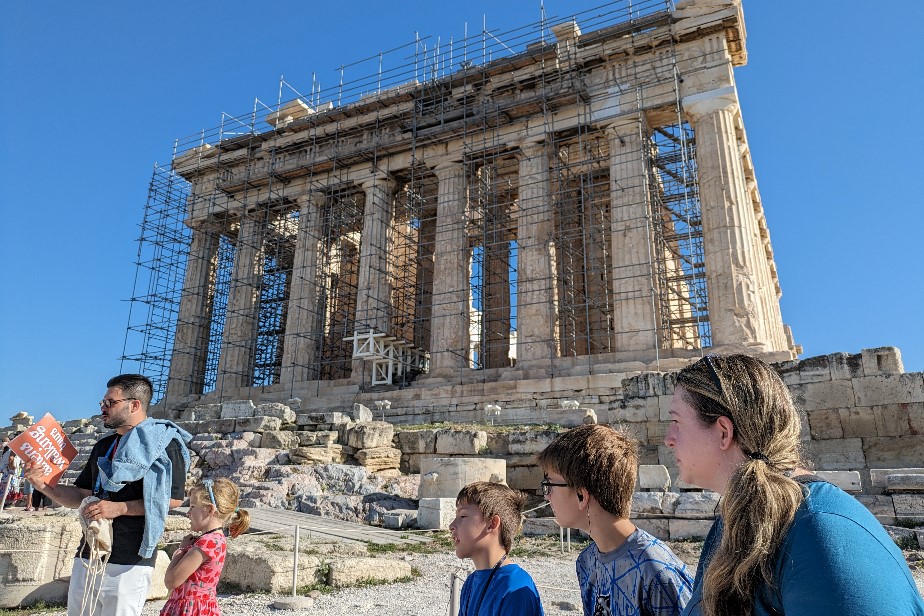 greece with kids